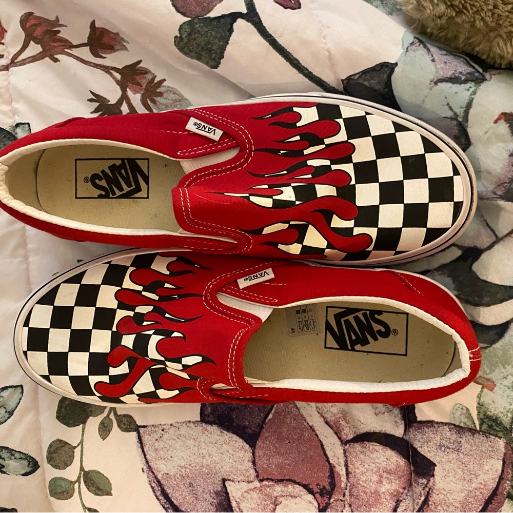 Vintage van shoes only slipped on and back off